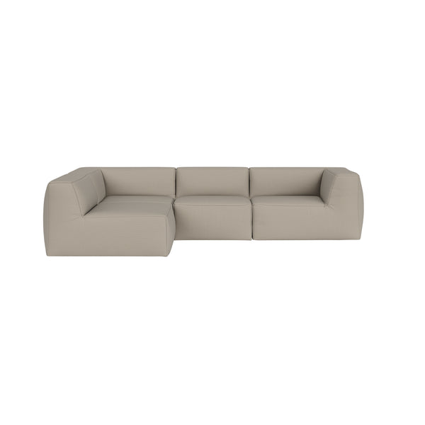Great 3-seater Sofa Narrow Corner Left Autumn 0331