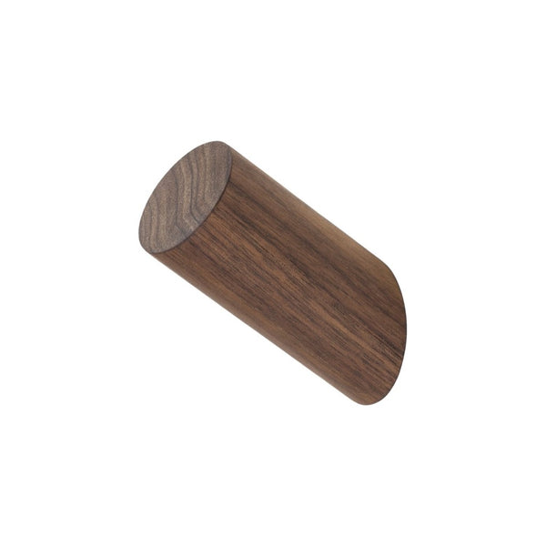 Peg Hook Varnished American Walnut (Natural)