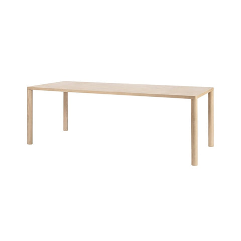 Log Table 220 cm / 86.6 in Oak