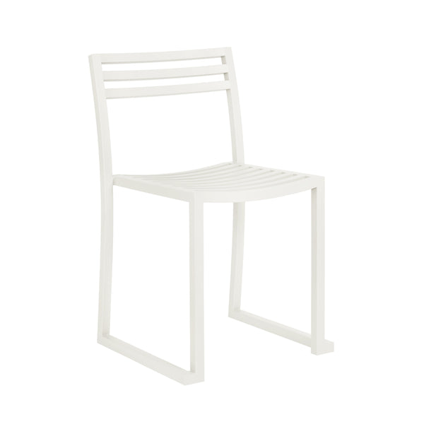 Chop Chair (Set of 2) Grey White