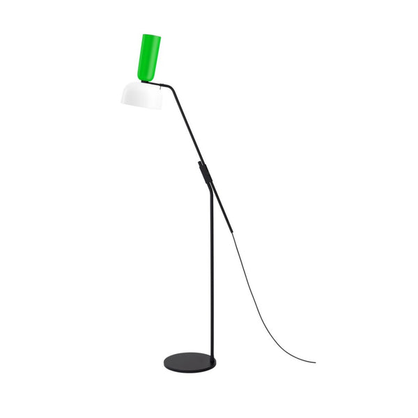 Alphabeta Floor Lamp Luminous Green / White