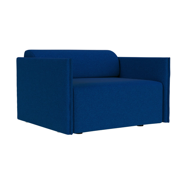 Palo Block Single-seater Low Back Sera Cobalt