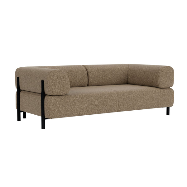 Palo 2-seater Sofa with Armrests Storr 3405/Black