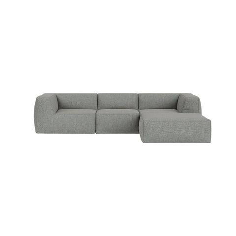 Great 3-Seater Sofa Narrow Chaise Right Safire 0012