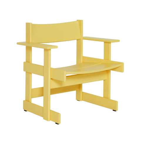 Bullnose Lounge Chair Yellow