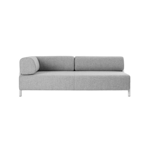 Palo 2-seater Sofa Chaise Left Grey