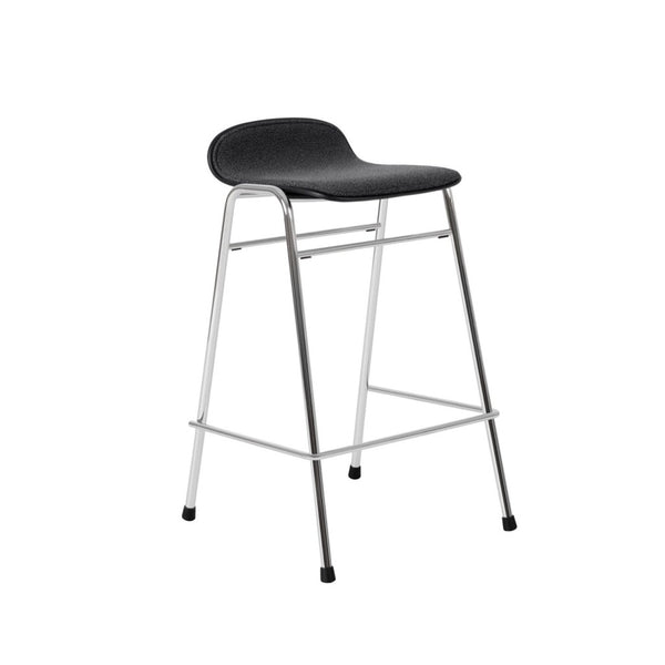 Touchwood Counter Stool Graphite / Chrome