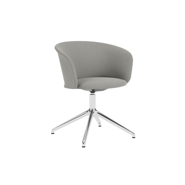 Kendo Swivel Chair 4-star Return Cura 60112/Polished
