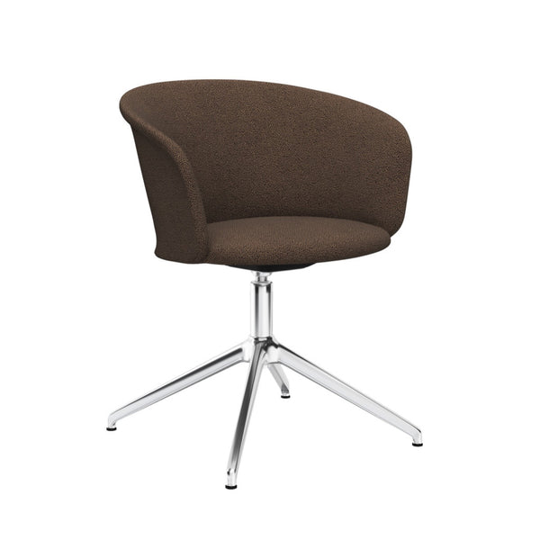 Kendo Swivel Chair 4-star Return Rosewood / Polished