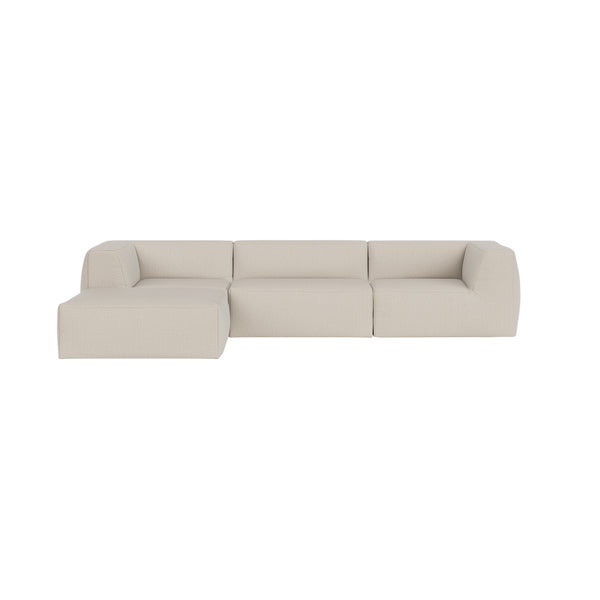Great 3-seater Sofa Chaise Left Safire 0007