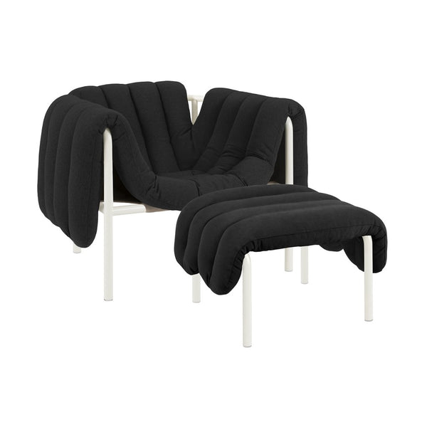 Puffy Lounge Chair + Ottoman